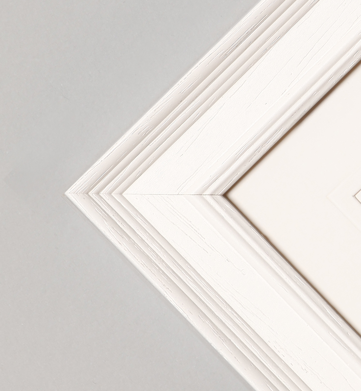 Decorative White Certificate Frame - 3