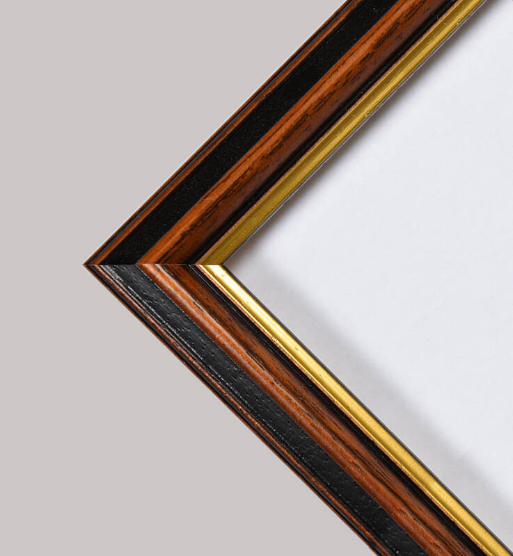 Mahogany Certificate Frame - 3